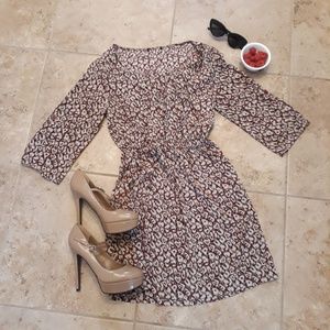 🐆 Leopard Print 3/4 Sleeve Dress 🐆